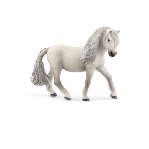 SCHLEICH CAVALLA PONY ISLANDESE IN PLASICA 12.4X4X8.7 CM
